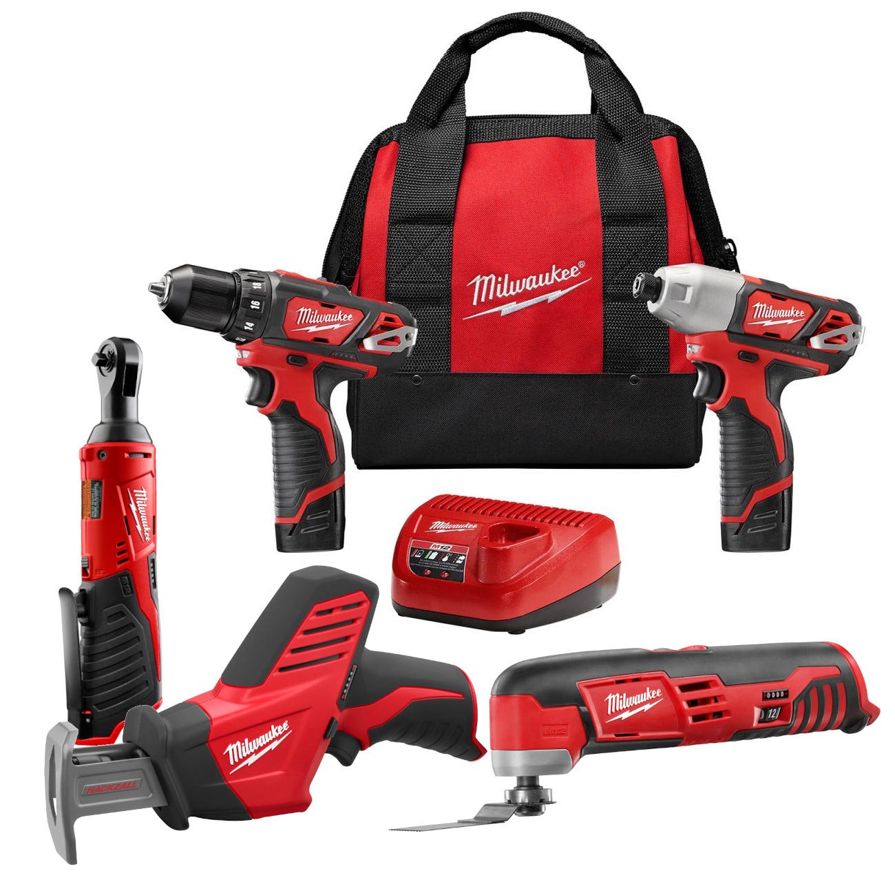 Milwaukee 12 piece combo kit sale