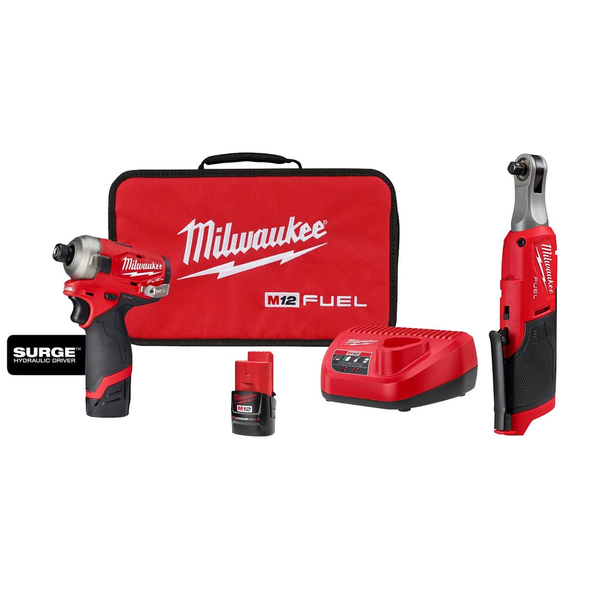 Milwaukee fuel surge online combo kit