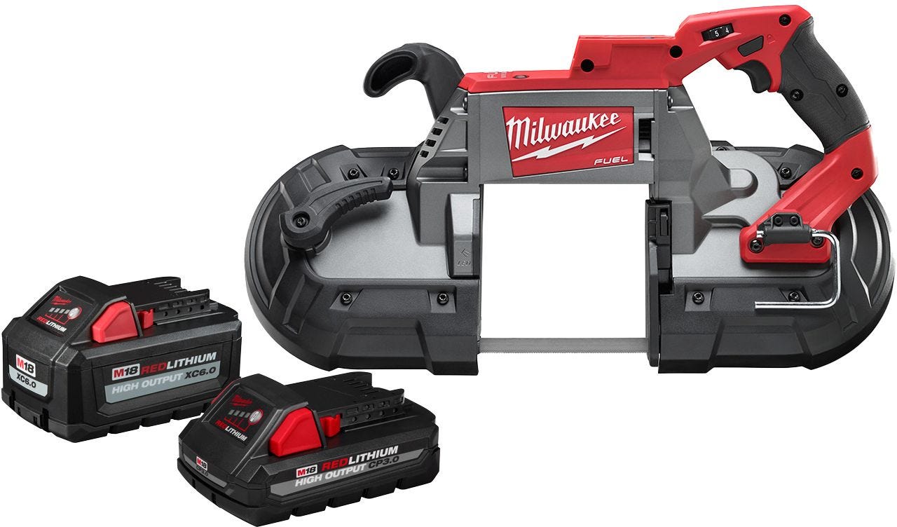 Milwaukee 2729-20 M18 FUEL Cordless Lithium Ion Deep Cut Band Saw Tool Only  The Tool Nut