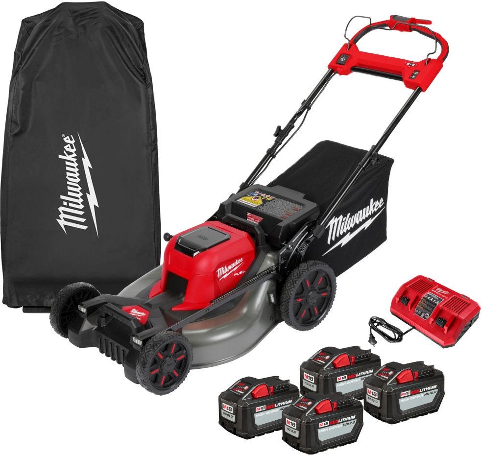 Milwaukee mower m18 hot sale