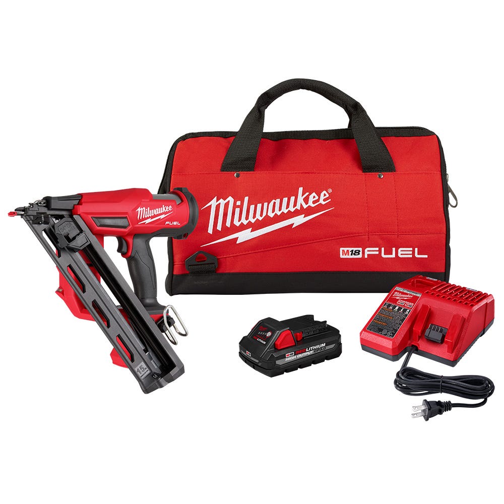 Milwaukee nail gun combo kit sale