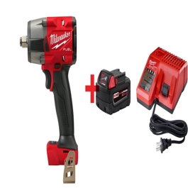 Milwaukee M18 FUEL Mid-Torque Impact Wrench with Friction Ring, Tool Only,  1/2in. Drive, 650 Ft./Lbs. Torque, Model# 2962-20