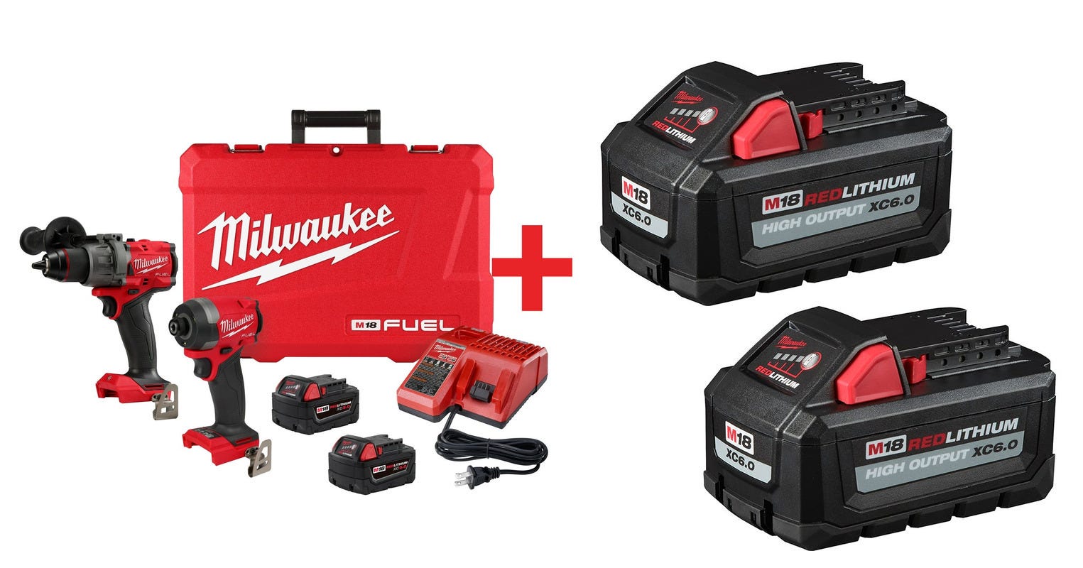 Most powerful milwaukee online battery