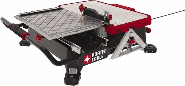 Porter Cable-PieceE980 7" Table Top Wet Tile Saw