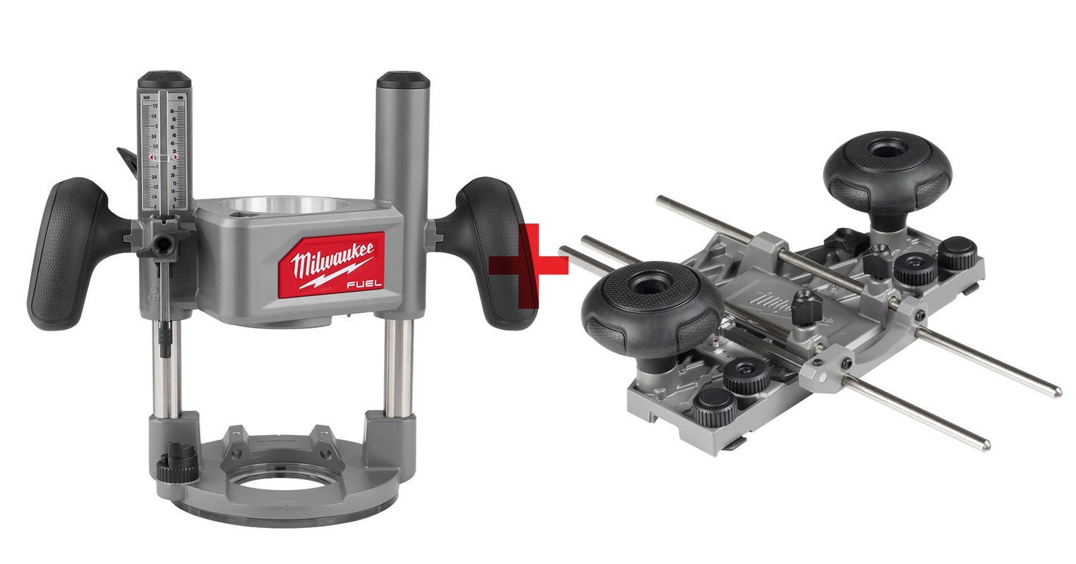 Milwaukee m18 compact router best sale plunge base