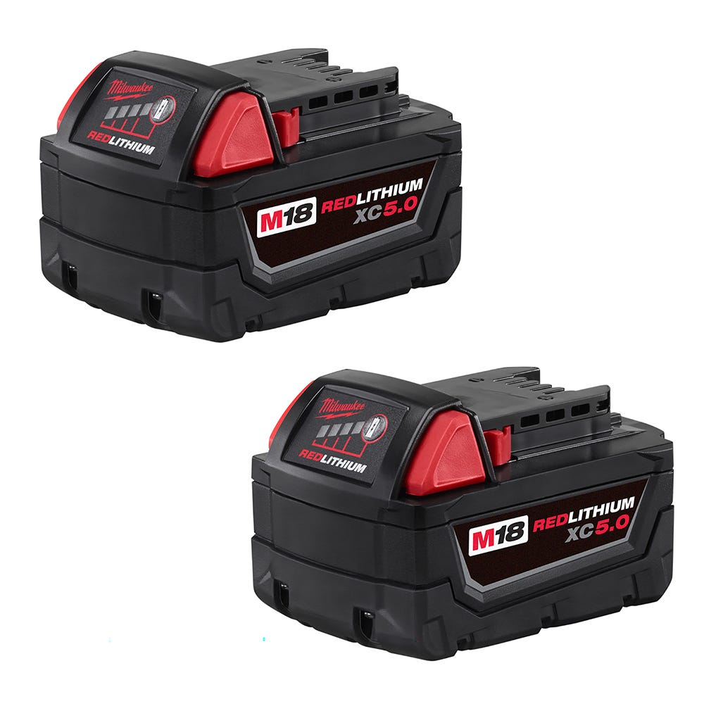 Milwaukee M18 REDLITHIUM 2024 XC 5.0 Extended Capacity Battery Pack 48-11-1850