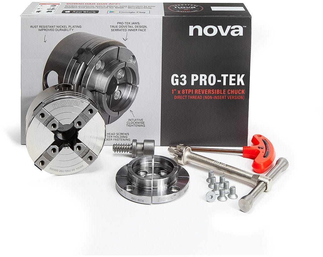 Teknatool 48291 NOVA PRO-TEK G3 Direct Thread Version 1