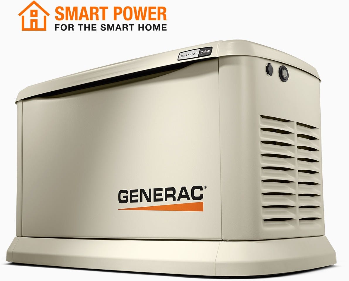 Generac 7209 Guardian 24kW Automatic Home Standby Generator Wi-Fi Enabled