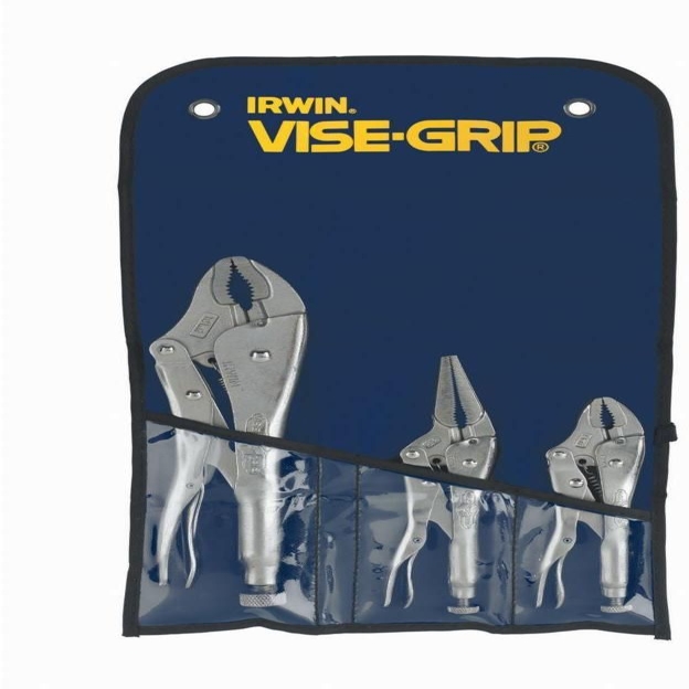 Vise Grip 3-Piece Locking Pliers Set