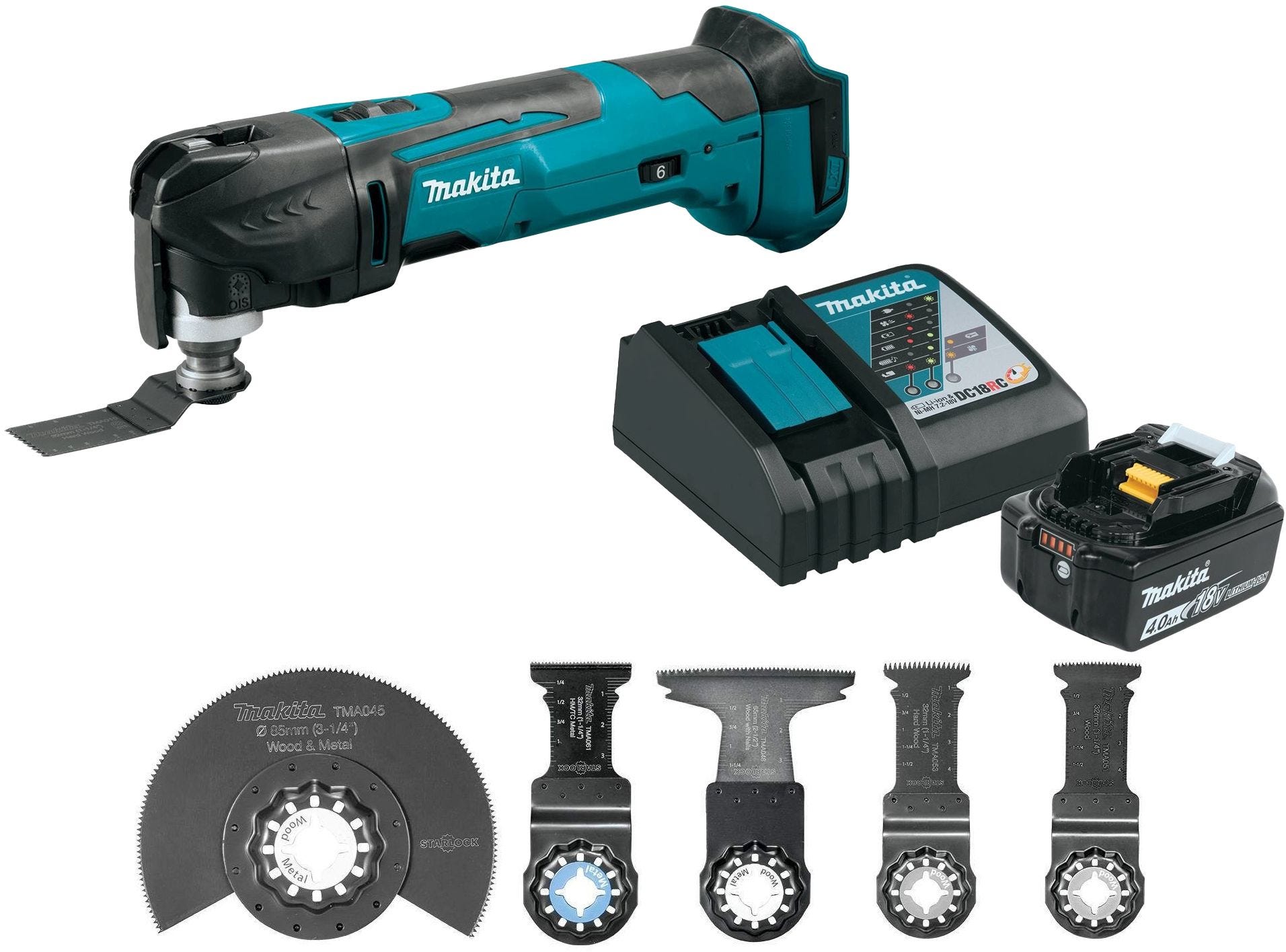 Makita XMT03Z 18V LXT Lithium Ion Cordless Multi Tool Tool Only