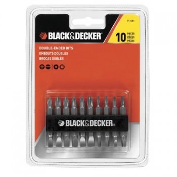 Black & Decker Double End Bit Set 71-081, 2 in Length
