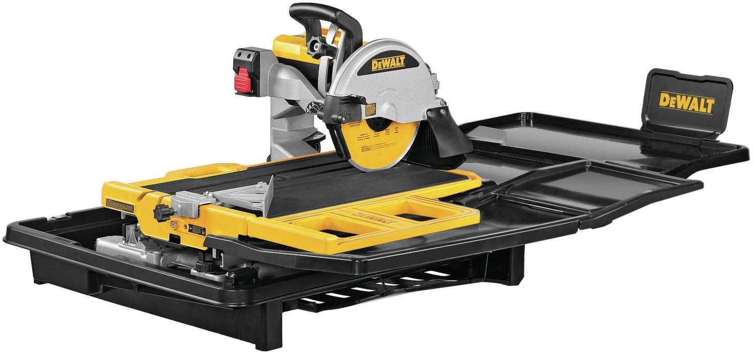 DeWalt D36000 High Capacity 10 Inch Wet Tile Saw