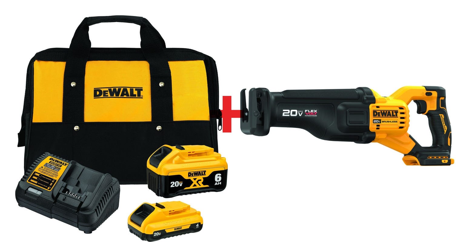 DeWalt 20V MAX FLEXVOLT ADVANTAGE Brushless Reciprocating Saw w