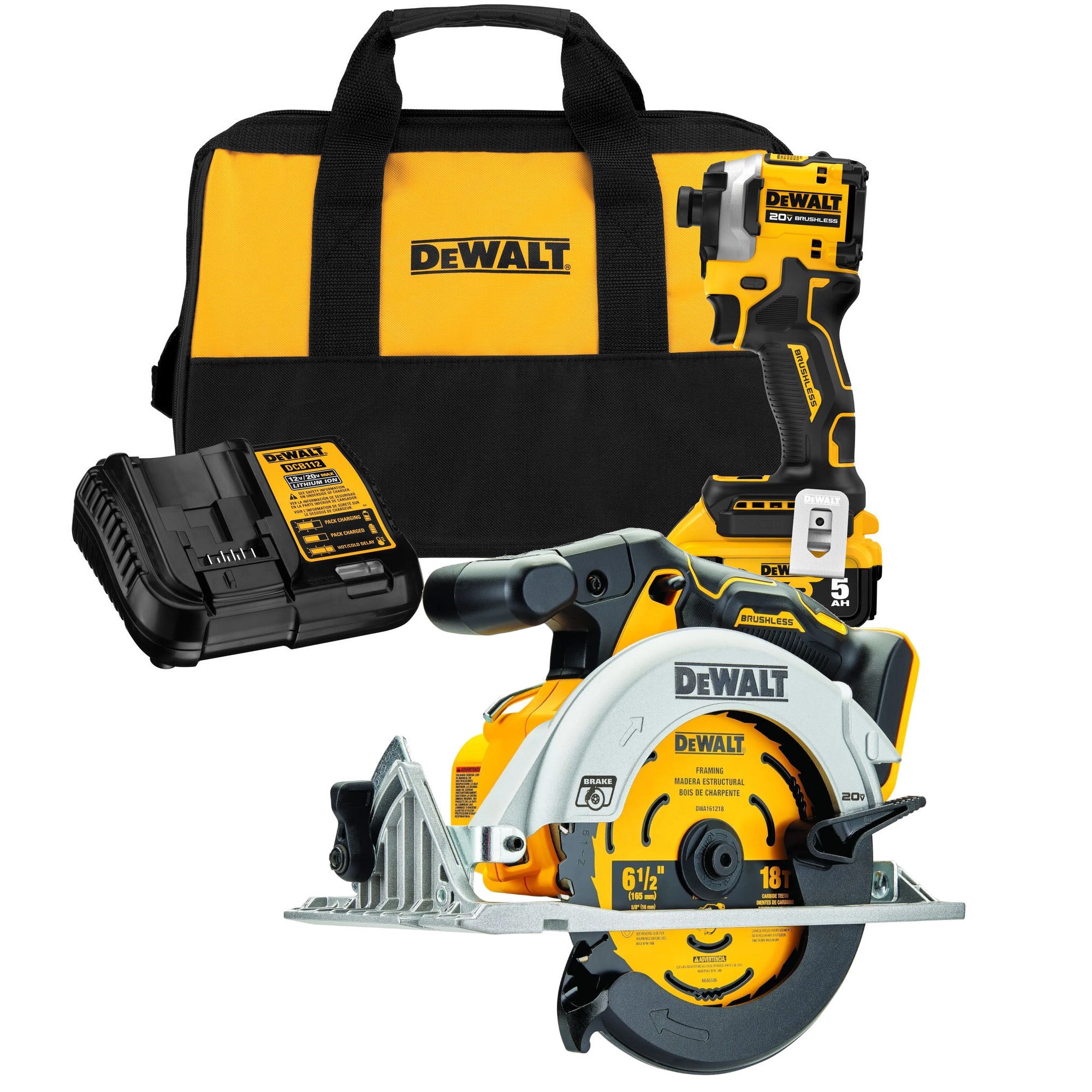 DeWalt ATOMIC 20V MAX 1 4 in. Brushless 3 Speed Impact Driver