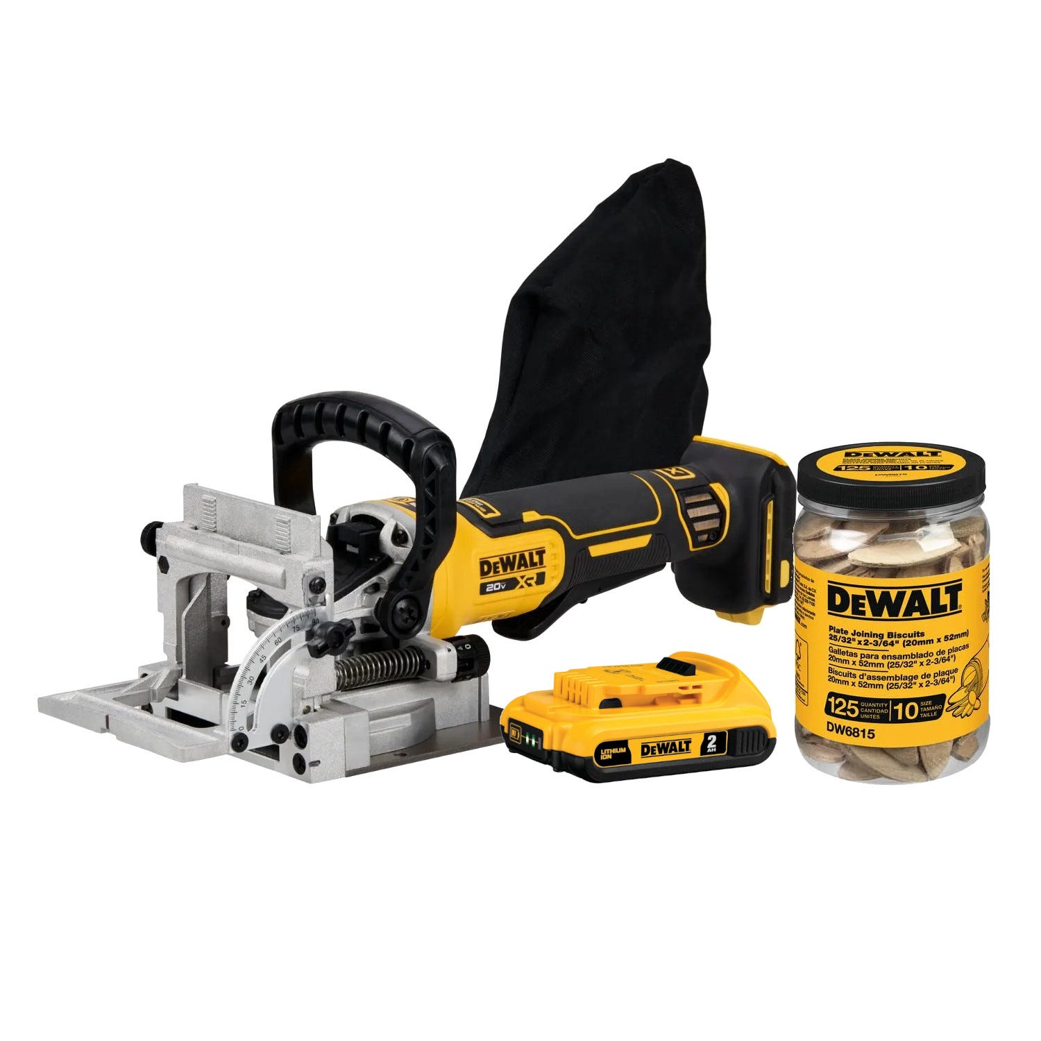 Dewalt 20v best sale plate joiner