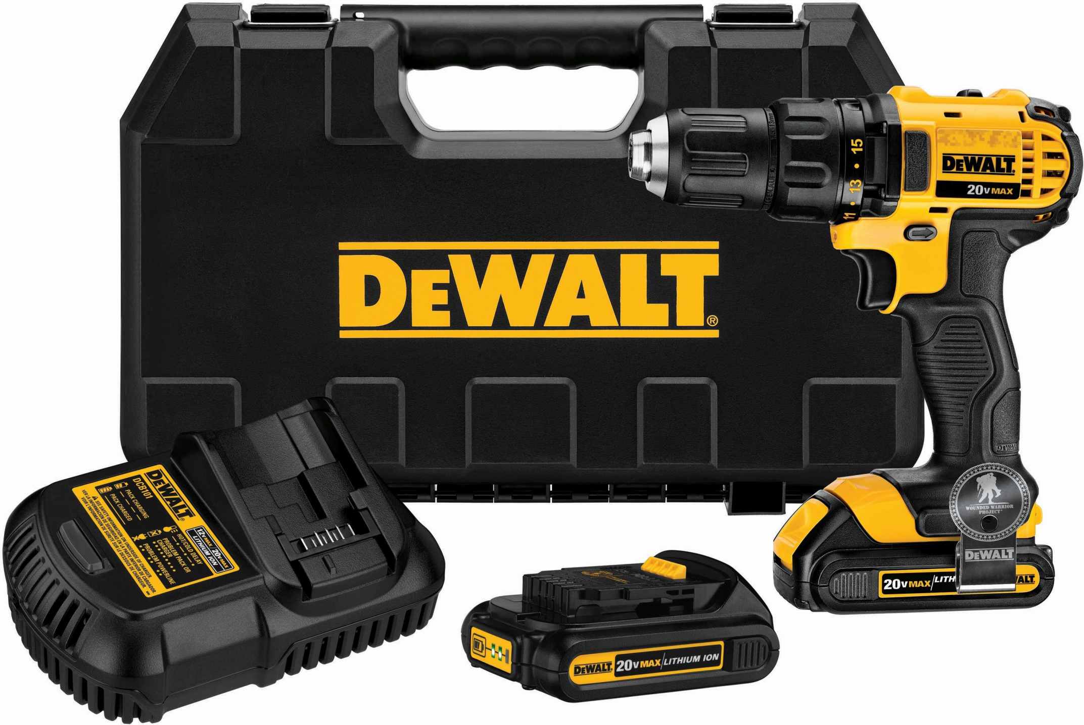 DeWalt DCD780C2 20V MAX Compact Drill Driver 1.5Ah Kit