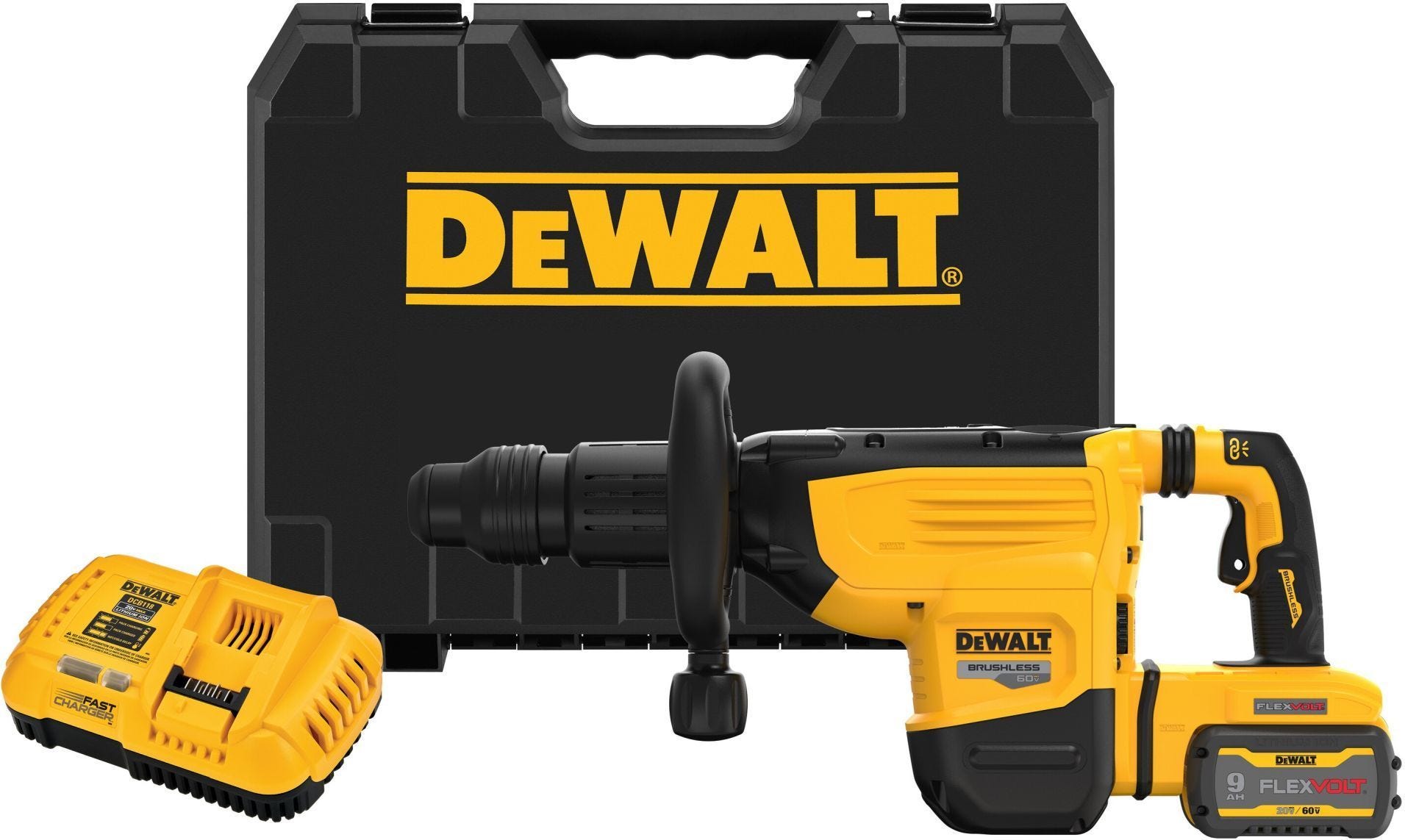 DEWALT DCH892X1 60V Max 22 Lb. Cordless SDS Max Chipping Hammer Kit