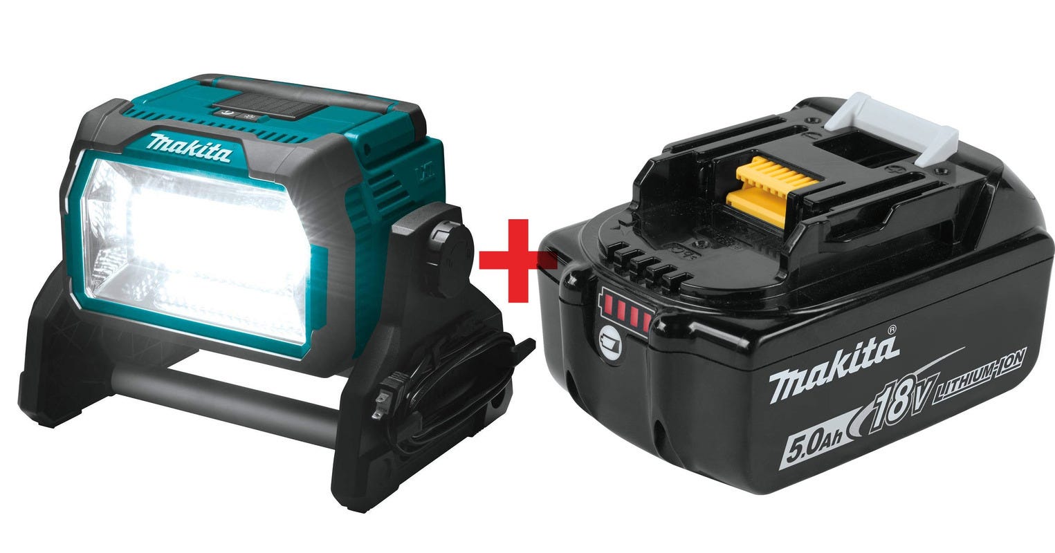 Makita 10000 lumen light sale