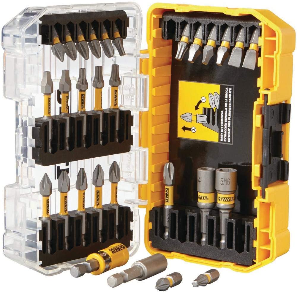 DeWalt DWAMF30 MAXFIT 30 Piece Steel Screwdriving Bit Set with