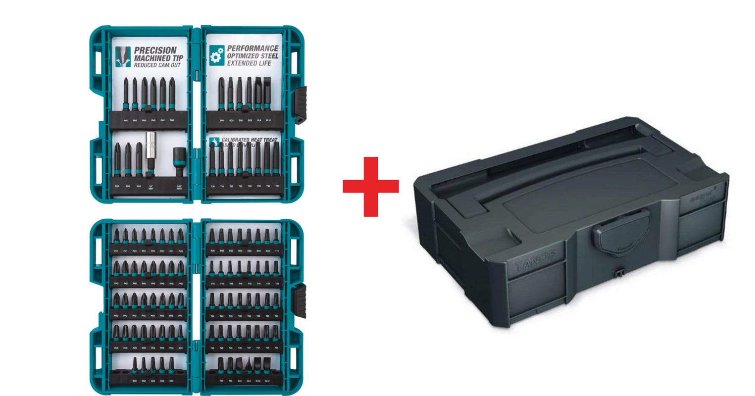 Makita 100pc bit online set