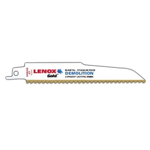 Lenox Gold Reciprocating Saw Blade 6 in.