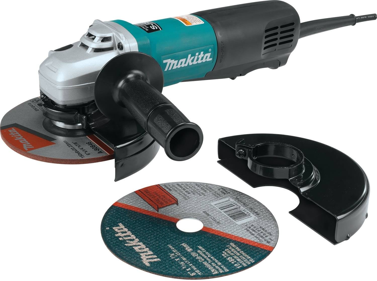 Makita 9566PCX1 6 in. SJS High-Power Paddle Switch Cut-Off/Angle Grinder