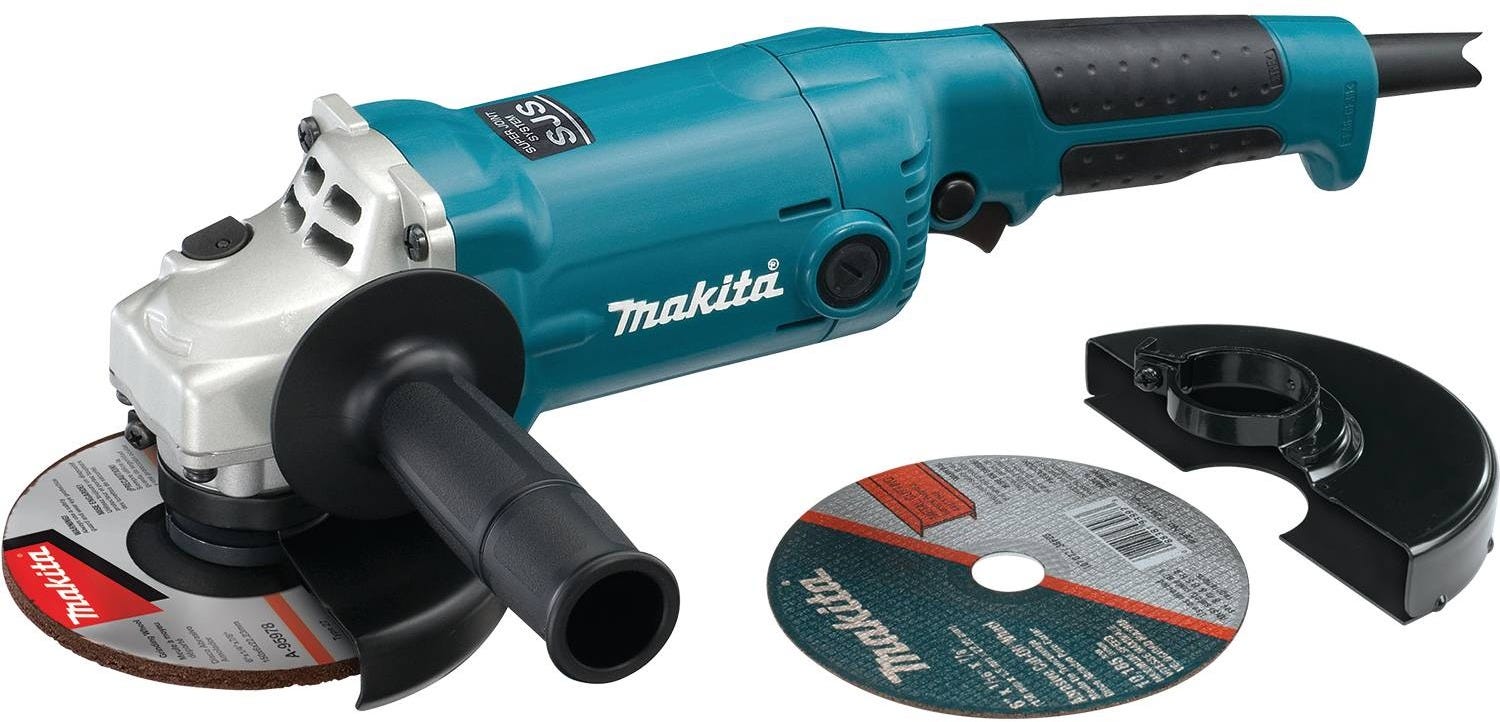 Makita GA6020YX1 in. SJS Cut-Off/Angle Grinder with AC/DC Switch