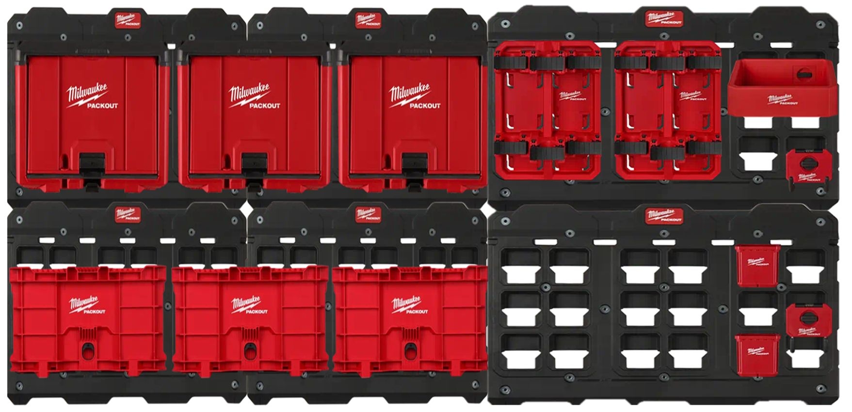 Milwaukee PACKOUT Red 30 oz. Tumbler 2PK, Modular Tool Storage Systems