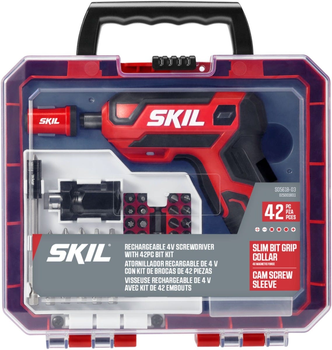 Skil 4v rechargeable cordless screwdriver online sd561801