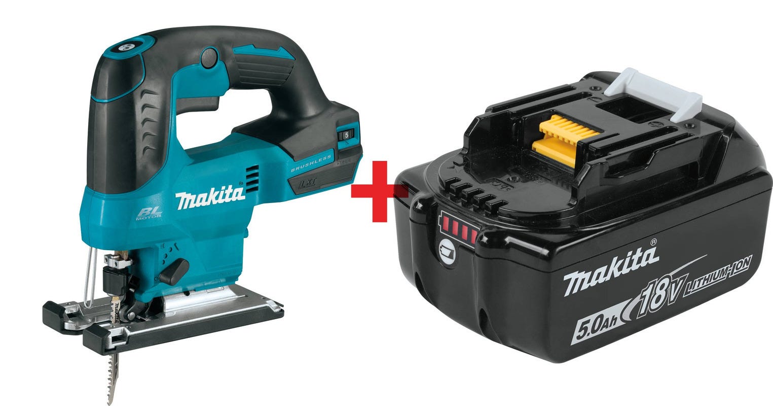 Makita cordless discount jigsaw with battery