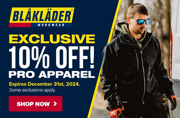 10% off Blaklader