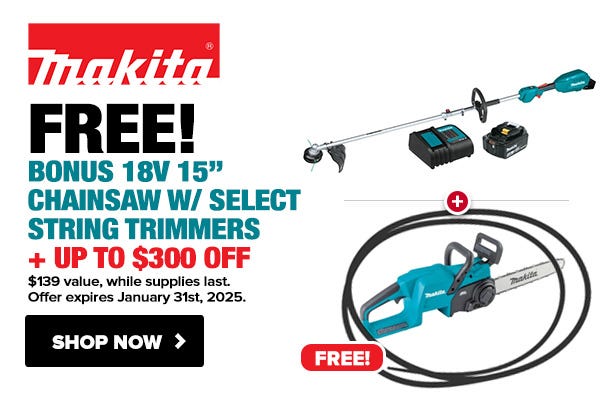 Makita string trimmer deals