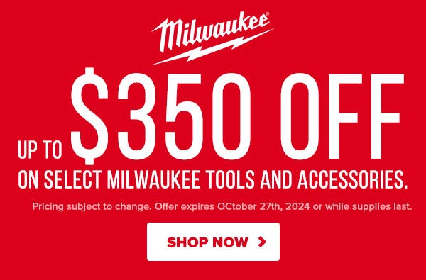 Milwaukee On Sale