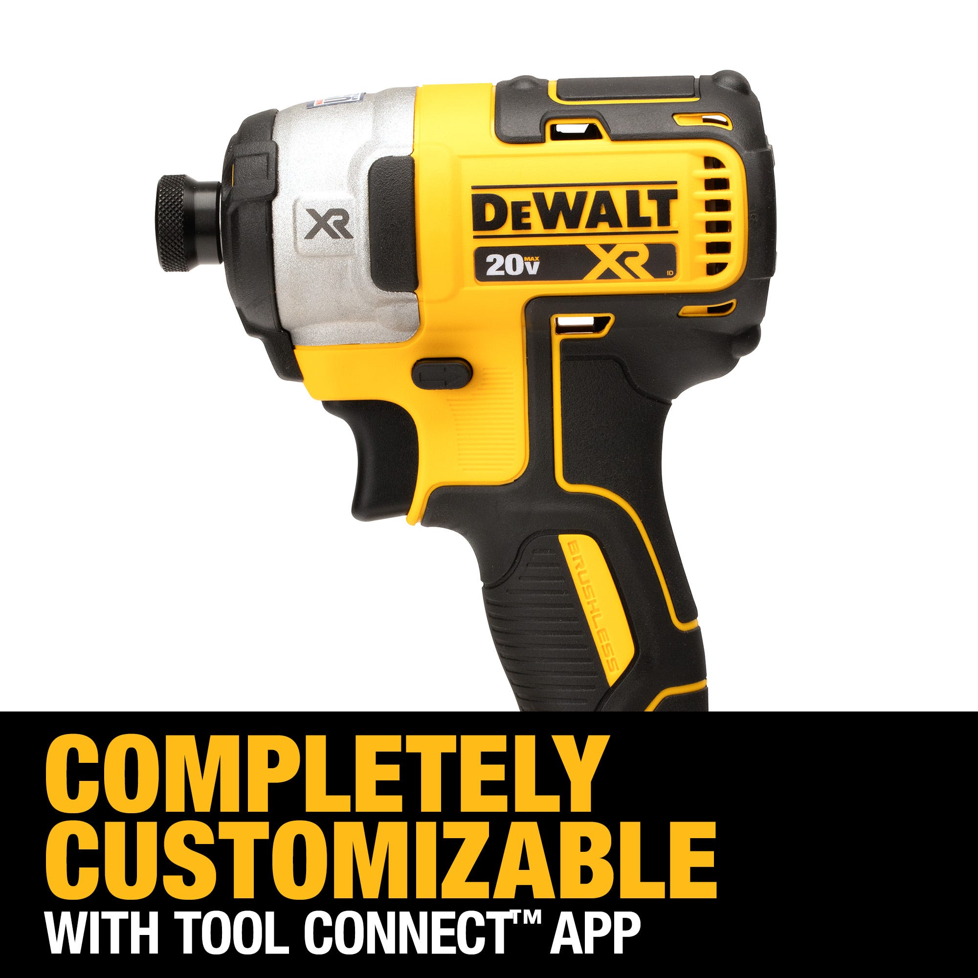 DeWalt DCF888SB 20V MAX XR 1/4 in. Variable Speed Brushless Impact ...