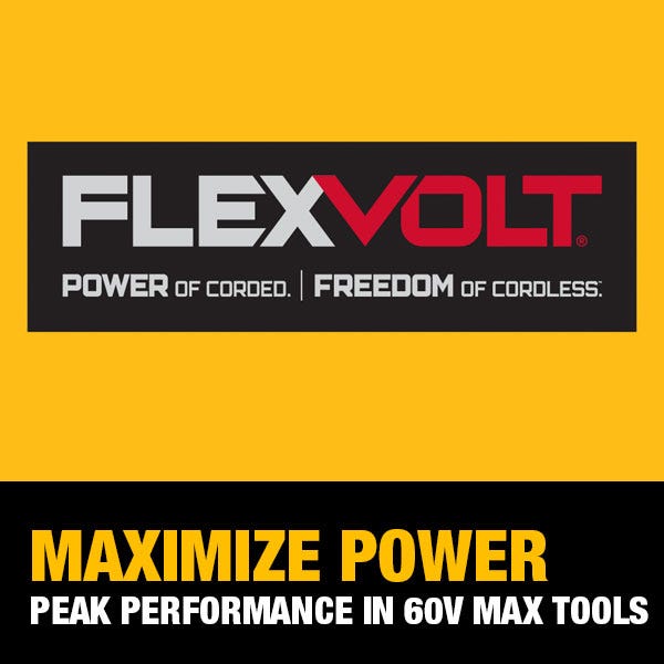 DeWalt DCBL772X1 60V MAX Flexvolt Brushless Handheld Axial 600-CFM Blower  9.0Ah Kit