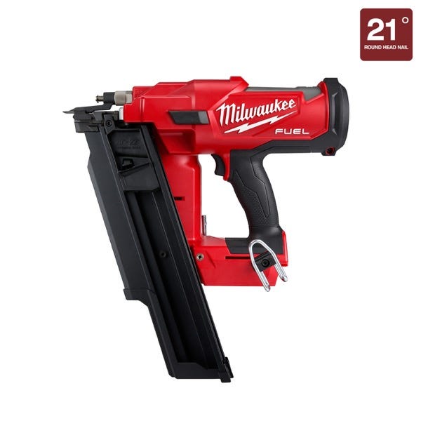 Milwaukee 274420 M18 FUEL Brushless 21Degree Framing Nailer, Tool Only