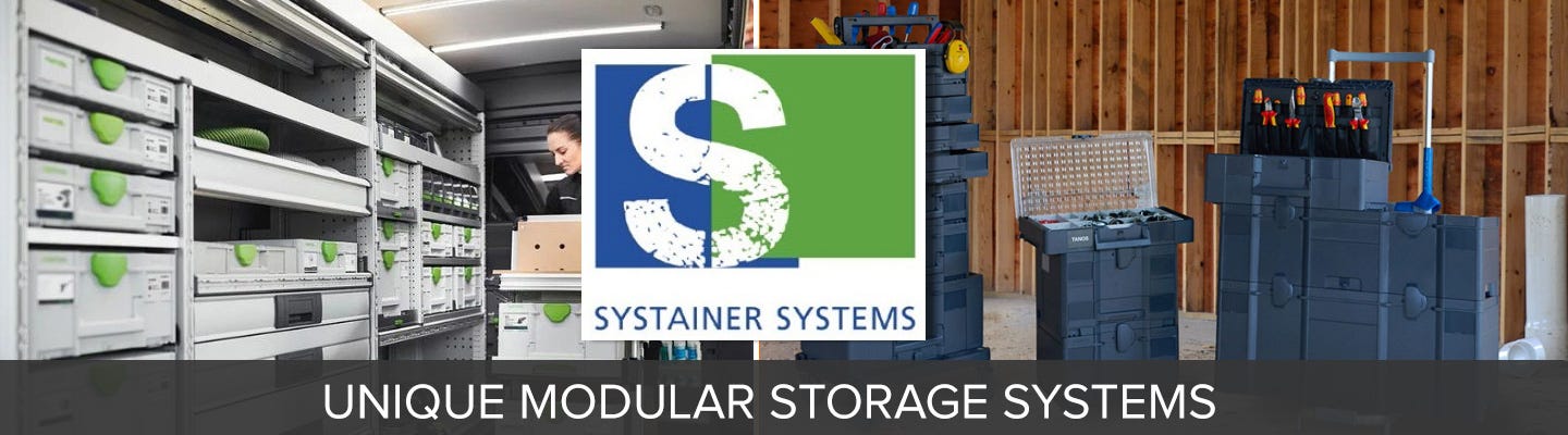 9.CASEIII RUPES Systainer T-Loc Modular Stackable Storage
